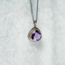画像をギャラリービューアに読み込む, Pendentif Améthyste &amp; Argent
